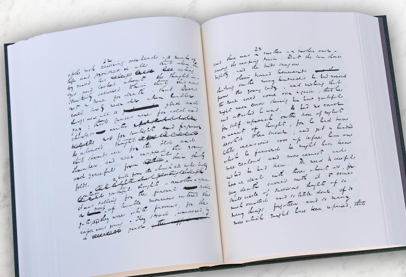 Ecriture manuscrite de Charles Dickens