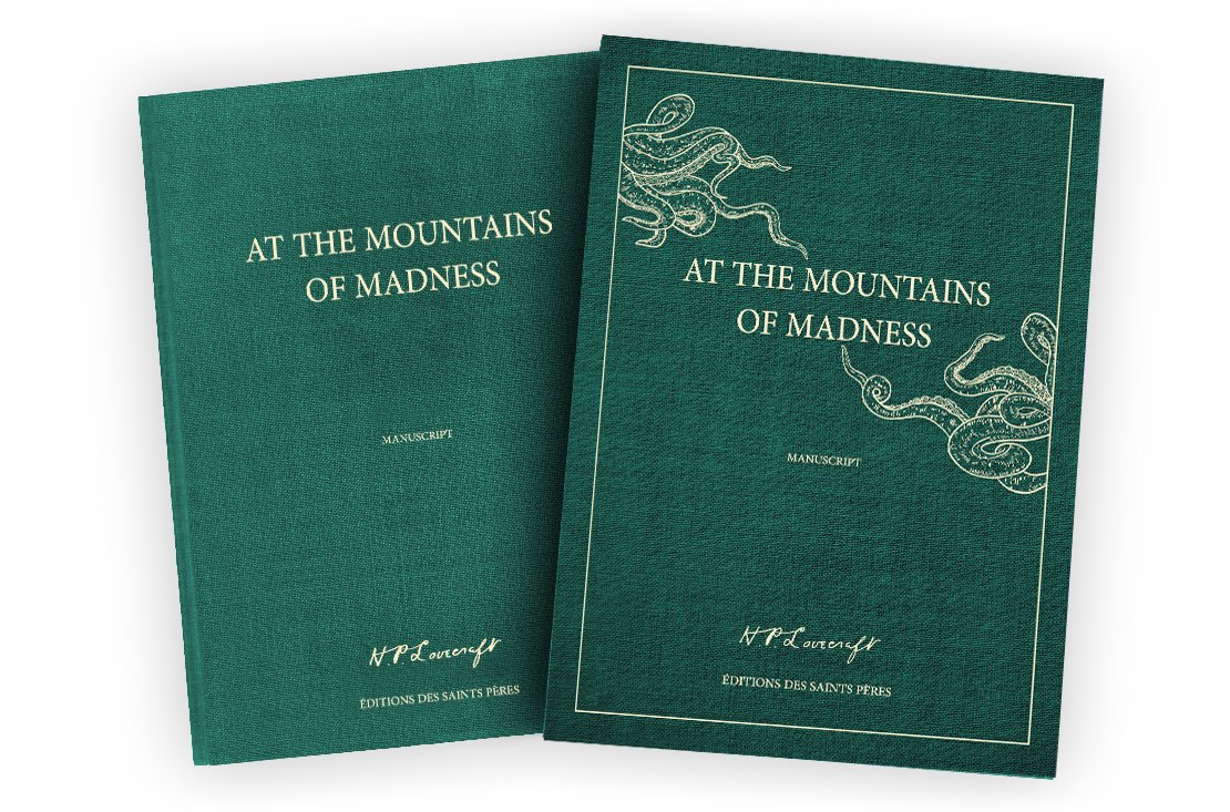 At the Mountains of Madness manuscript